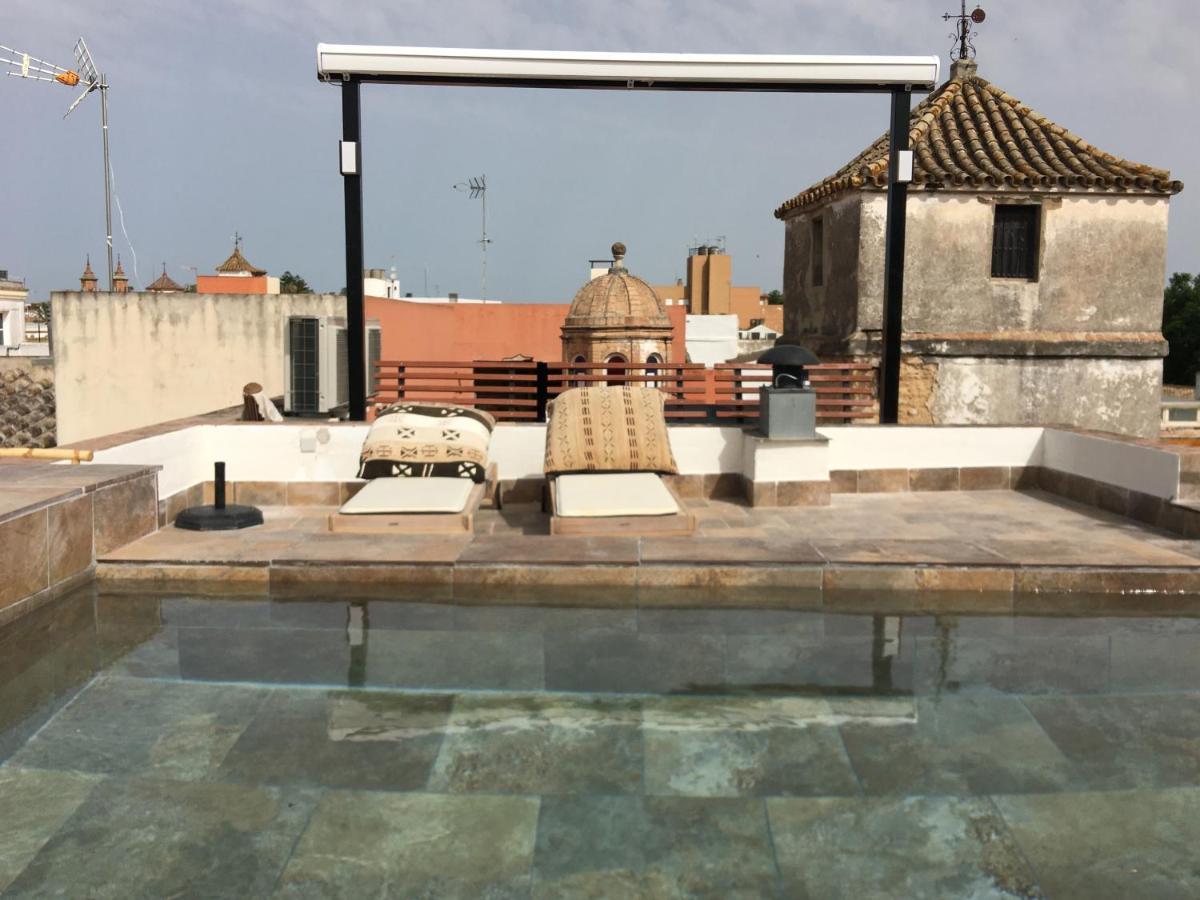 Casa Palacio En Jerez De La Frontera Con Piscina Privada Екстериор снимка